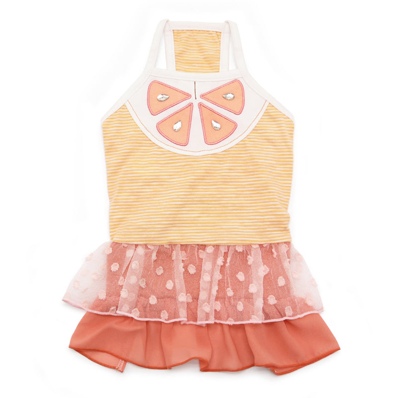 Sweet Citrus Dog Dress