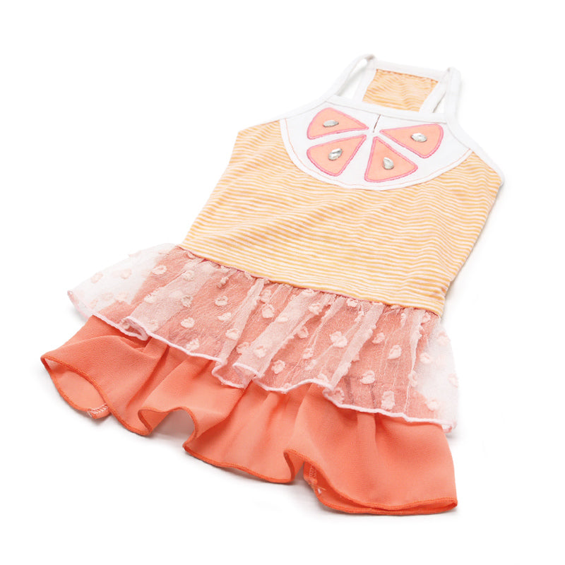 Sweet Citrus Dog Dress