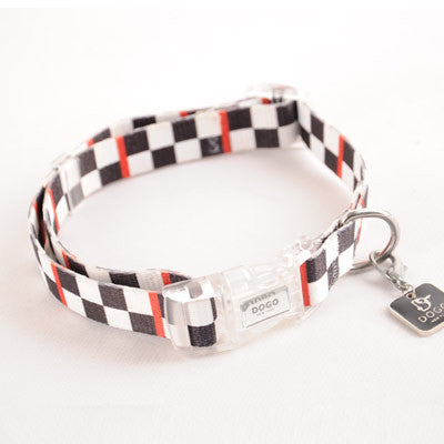 Dogo Contempo Dog Collar - Checker