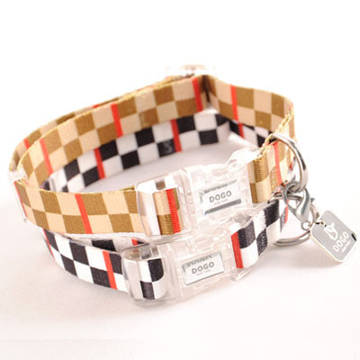 Dogo Contempo Dog Collar - Checker