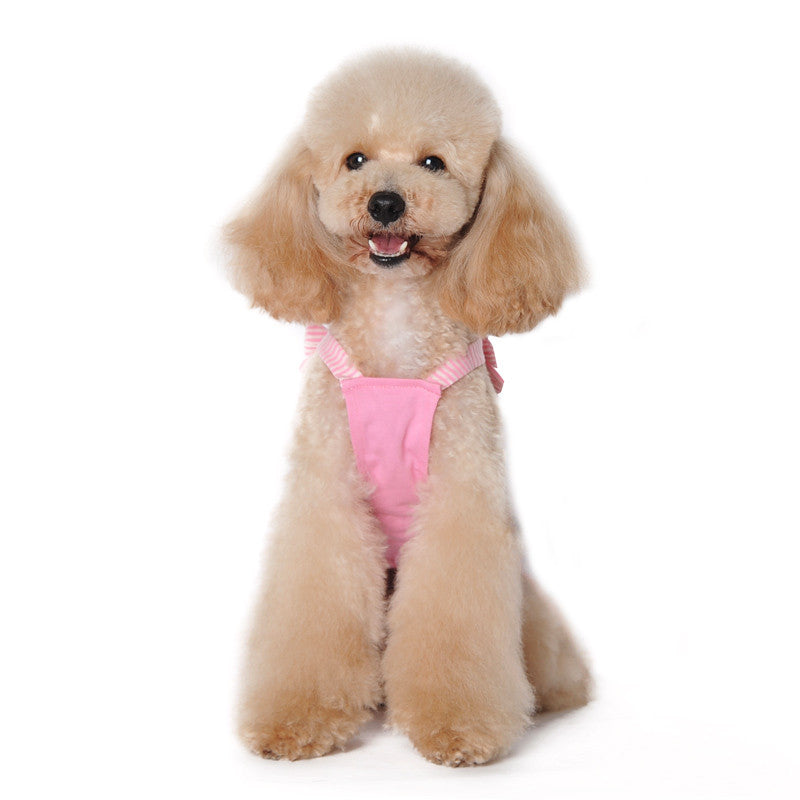 Cute Bow Eyelet Dog Tank