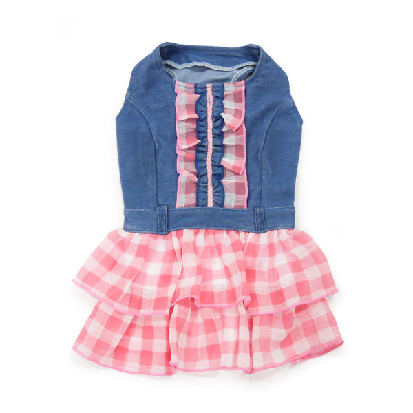 Denim Chic Dog Dress