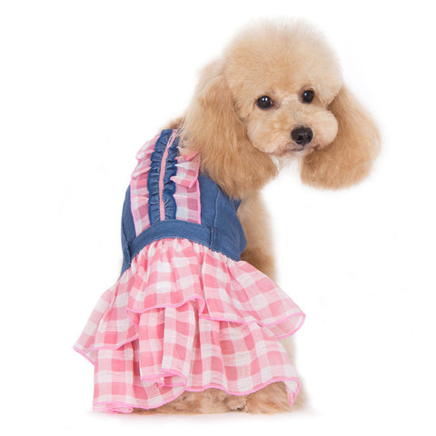 Denim Chic Dog Dress