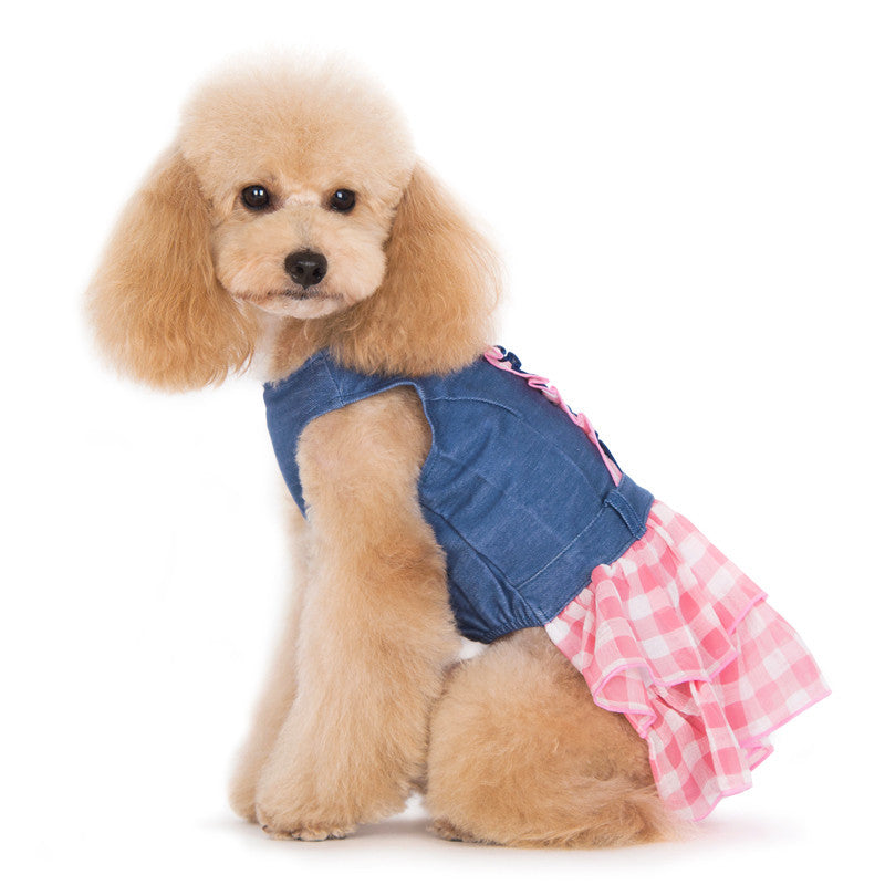 Denim Chic Dog Dress
