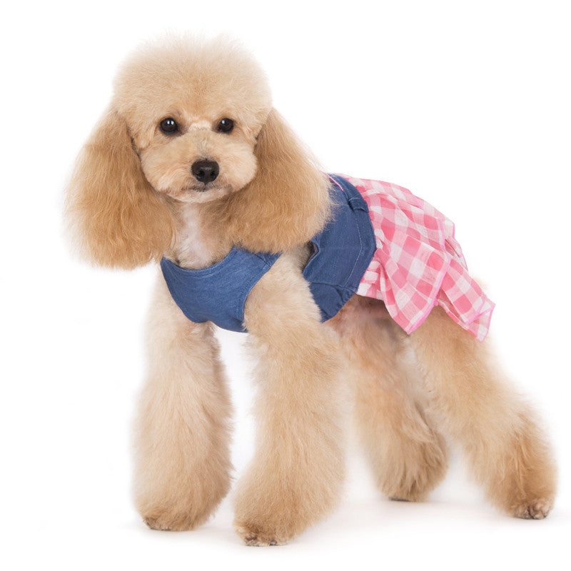 Denim Chic Dog Dress