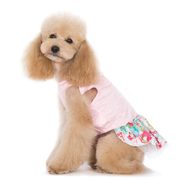 Dreamy Floral Dog Dress