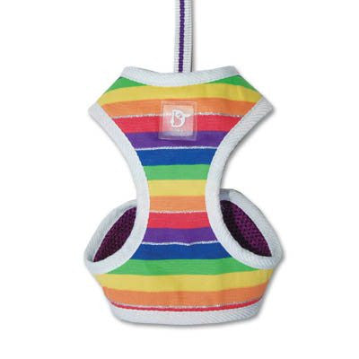 EasyGO Soft Step-In Dog Harness - Rainbow