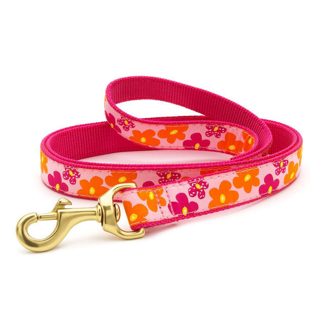 Up Country Flower Power Dog Collar