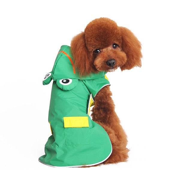 Dogo Frog Raincoat for Dogs