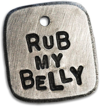 Fetching Tags Hand Stamped Dog Tag - Create Your Own