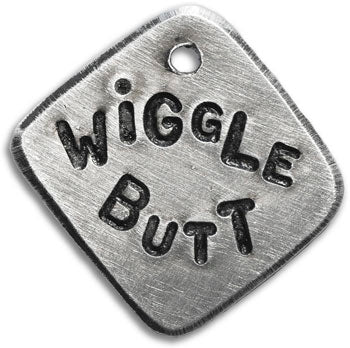 Fetching Tags Hand Stamped Dog Tag - Create Your Own