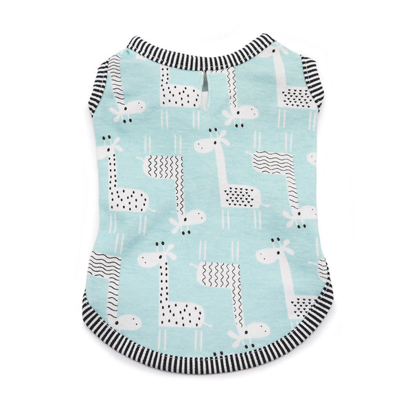 Giraffe Tank Dog Shirt