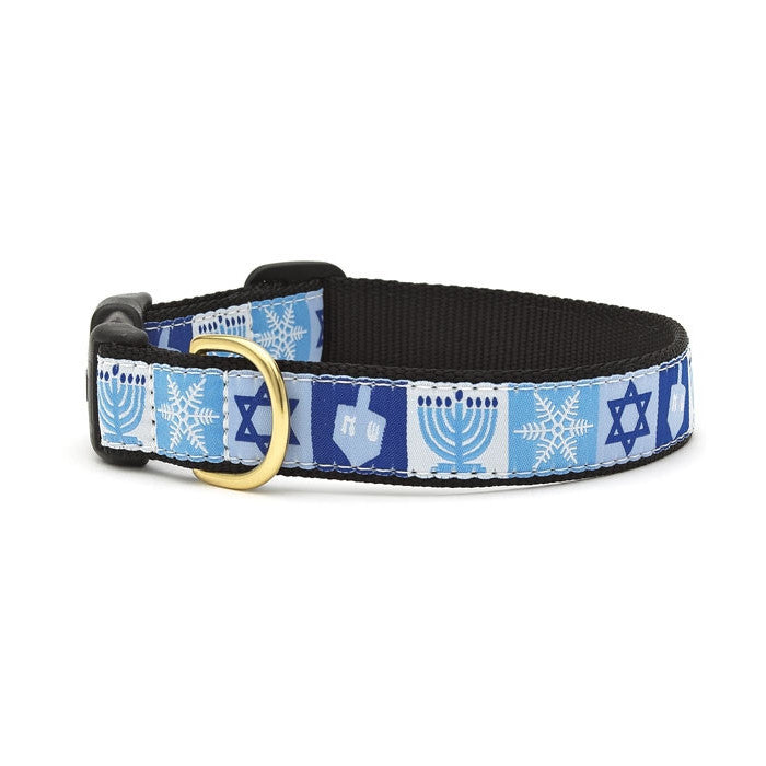 Up Country Hanukkah Dog Collar