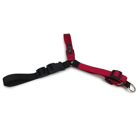 Rita Bean Forefront No-Pull Dog Harness - Red & Black