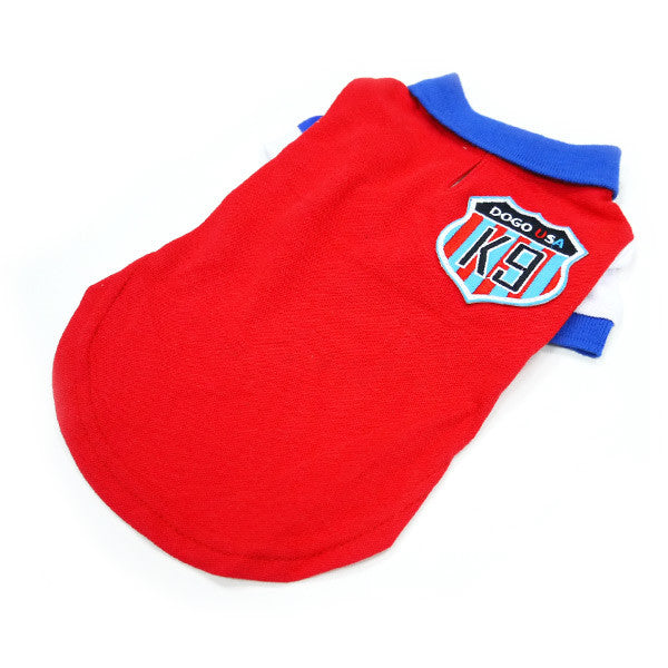K9 Patch Polo Dog Shirt