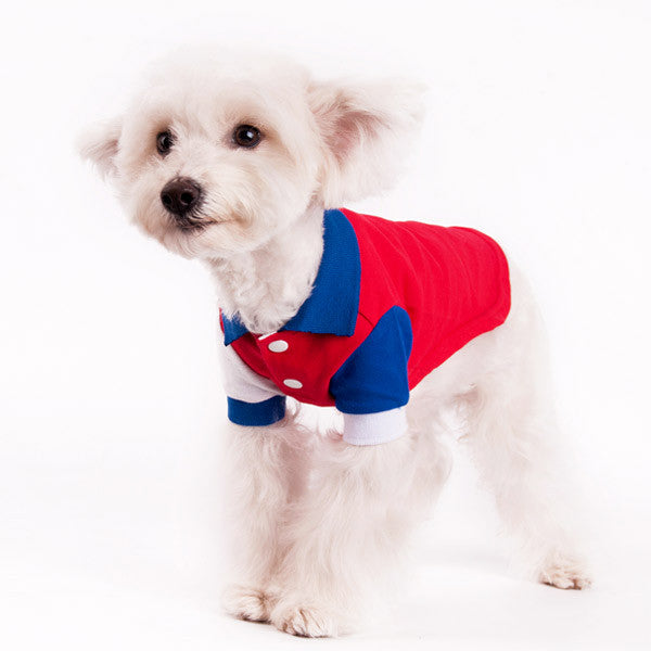 K9 Patch Polo Dog Shirt