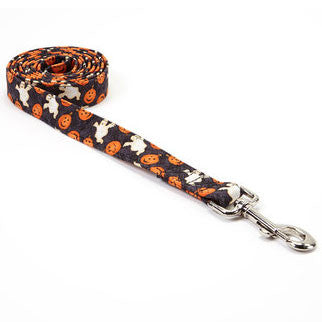 Elmo's Closet Jack O Lanterns & Ghosts Dog Collar