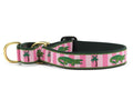 Up Country Alligator Martingale Dog Collar