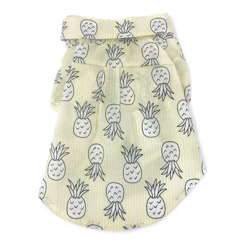 Pineapple Dog Shirt - Yellow