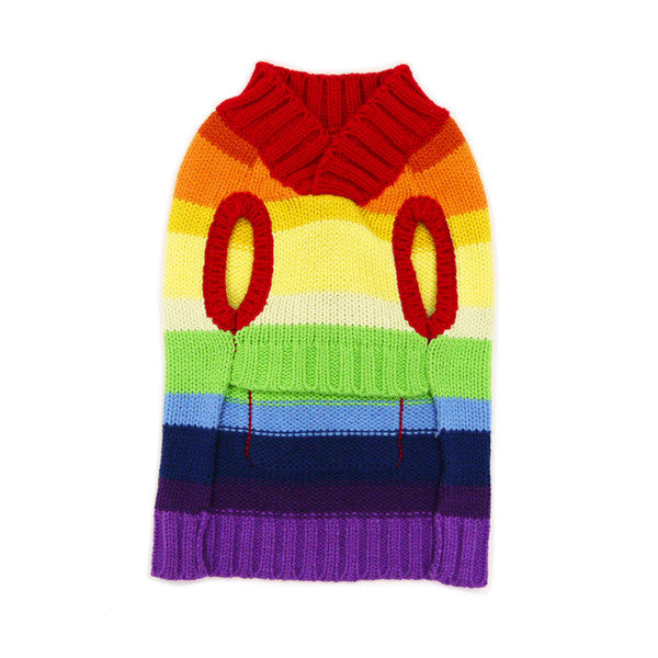 Rainbow Dog Sweater