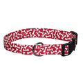 Elmo's Closet Red Bones Dog Collar