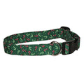 Elmo's Closet Candy Canes Dog Collar - Red & Green