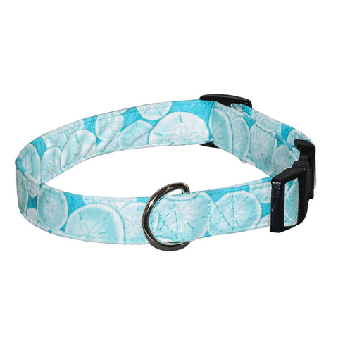 Elmo's Closet Sand Dollar Dog Collar