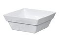 White Ceramic Dog Bowl