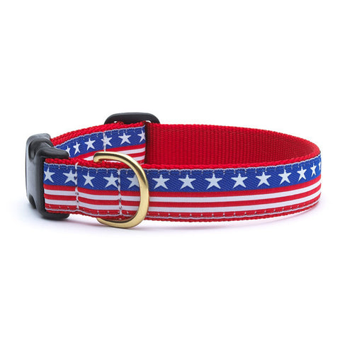 Up Country Stars & Stripes Dog Collar