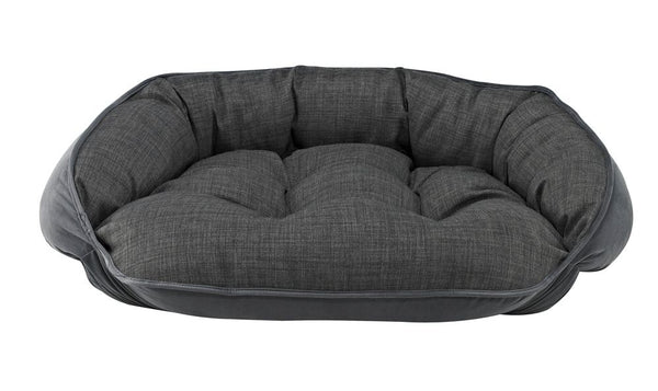 Bowsers Crescent Dog Bed - Storm