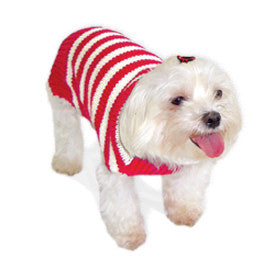 Stripy Lover Dog Sweater
