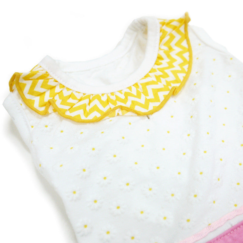 Dogo Sunshine Chevron Dog Dress