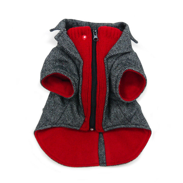 Tweed Blazer Dog Coat