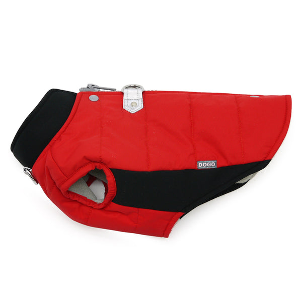 Urban Runner Dog Coat - Red