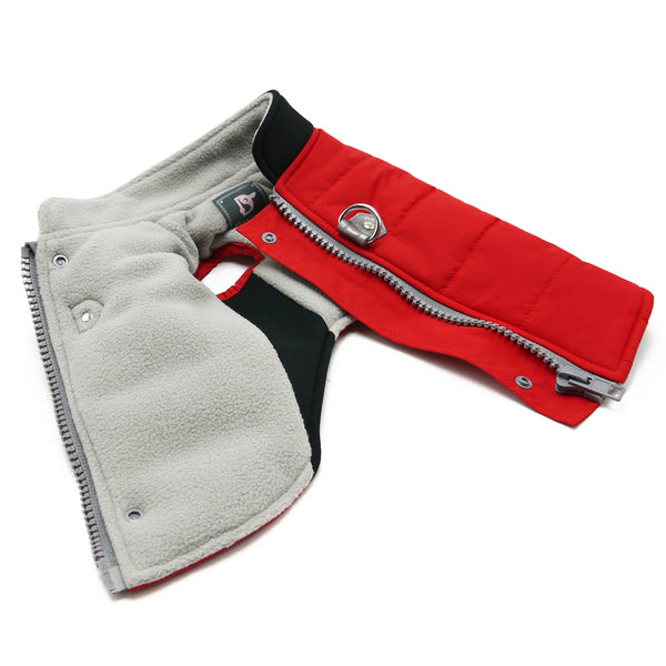 Urban Runner Dog Coat - Red