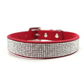 VIP Bling Dog Collar - Red