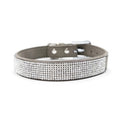 VIP Bling Dog Collar - Gray