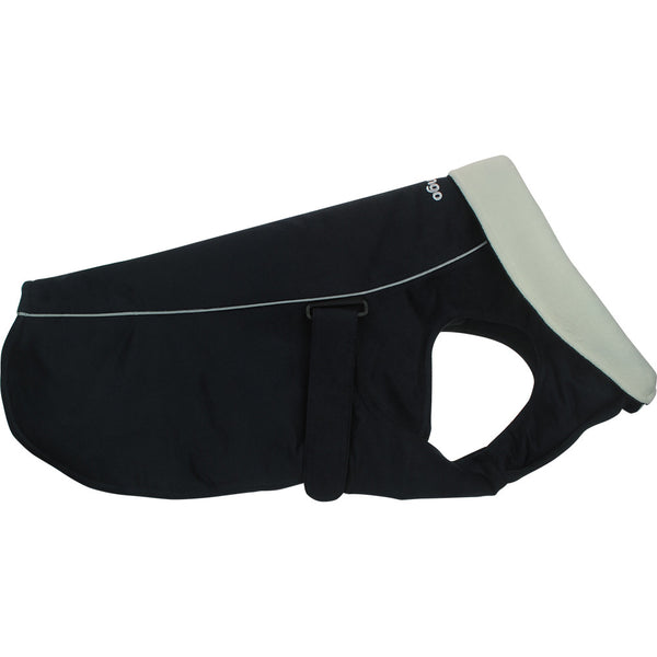Red Dingo Perfect-Fit Warm Coat For Dogs - Black