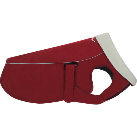Red Dingo Perfect-Fit Warm Coat For Dogs - Red